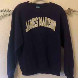 JMU sweatshirt